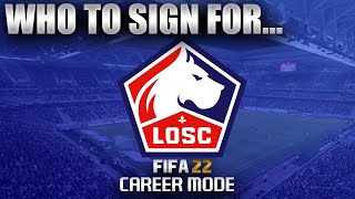 FIFA 22  Who To Sign For LILLE CAREER MODE [upl. by Lull354]