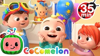 Birthday Song  More Nursery Rhymes amp Kids Songs  CoComelon [upl. by Thaddaus]