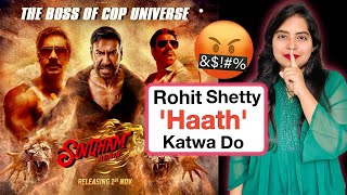 Singham Again Movie REVIEW  Deeksha Sharma [upl. by Iorio100]