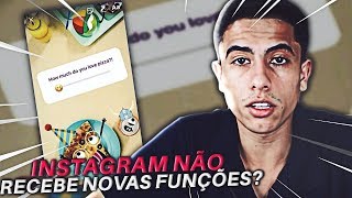 Instagram NÃO ATUALIZA E NÃO RECEBE novas funções APRENDA RESOLVER [upl. by Renata]