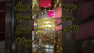 Ana Abiyedh Rouge a fun fruity fragrance scent cologne budgetfriendly perfume luxury [upl. by Lehsreh]