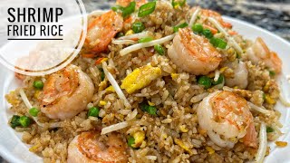 Shrimp Fried Rice  Easy And Quick Fried Rice Recipe [upl. by Ytoc]