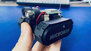 ESP32 MICROBOT arduinorobot esp32project fusion360 3dprinting [upl. by Burnside]