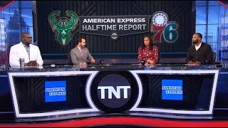 Inside the NBA  Bucks vs 76ers Halftime Report  April 4 2019 [upl. by Jeremiah217]