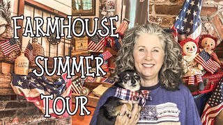 Summer Home Tour  Welcome to Tiffany’s Farm House [upl. by Irolam]