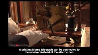 Wireless telegraphy demonstration apparatus Braun system [upl. by Marinna]