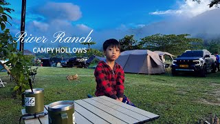 River Ranch  Campy Hollows  Car Camping  Mototesto rtt  Tanay Rizal [upl. by Gnohp]