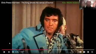 Old Elvis Presley Press Interview  Reaction elvispresley [upl. by Ecallaw802]