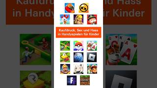 Test SpieleApps für Kinder Kaufdruck Sex amp Hass bei HandySpielen Stiftung Warentest [upl. by Treblig]