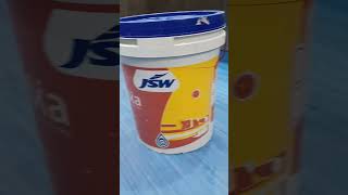 How to JSW paint👍asian painter decor paint [upl. by Auqinot]