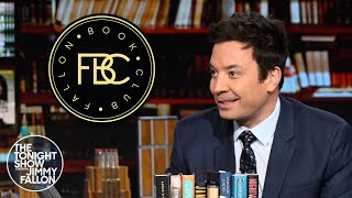 Jimmy Announces the Books That Have Advanced to the Elite Eight of Fallon Book Club  Tonight Show [upl. by Annoya]