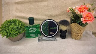 Shavologist Fougère Brut Shaving Soap amp Brut Original Aftershave Review Vlog91 [upl. by Mintz51]