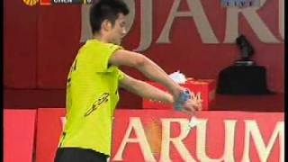 2011 Indonesia Open Badminton Semifinal  MS Lee Chong Wei  Chen Long Game 1 [upl. by Coop757]