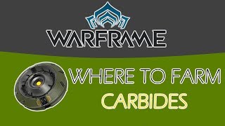 Warframe Resources  Where To Farm Carbides [upl. by Imehon472]