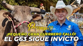 🔴 ¡ÚLTIMA HORA INVICTO el Toro G63 Pequeño Gran Guerrero de Oaxaca CAYÓ 🐂🔥💥 [upl. by Colier]