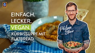 🌱 Philipp Steuer  Kürbissuppe mit Flatbread🌱 [upl. by Ragouzis962]