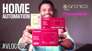 Home Automation  Smart Switch  vlog39 homeautomation homemate arcnics [upl. by Penn907]