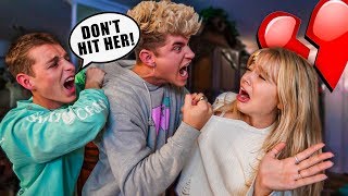 ABUSIVE FIANCE PRANK ON MY FAMILY THEY FIGHT BACK [upl. by Eniledam]