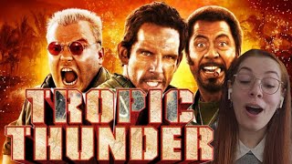 TROPIC THUNDER I First Time Watching I Movie Reaction [upl. by Attenad]