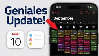 Apple Kalender amp Erinnerungen ENDLICH gut iOS 18 [upl. by Keviv66]