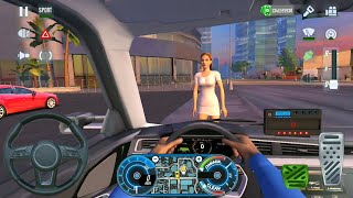 Day amp Night City Taxi 🚖 Driving Gameplay taxi or private taxi driver Game  Ark gaming games [upl. by Akcebar]