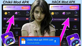 Chikki mod apk  chikki app free coins  chikkii app [upl. by Ahsinek983]