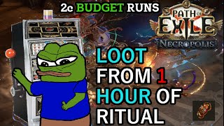 Loot From 1 HOUR of Ritual Path of Exile 324 [upl. by Leontyne193]