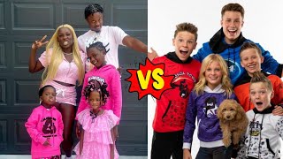 Ninja Kidz Tv Members vs BEAM Squad Family Real Name and Ages 2024 [upl. by Shara775]