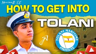 How to get into TOLANI Maritime Institute  MarineR SK [upl. by Aleunamme]