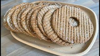 Knäckebröd Swedish Rye Crispbread [upl. by Enairb159]