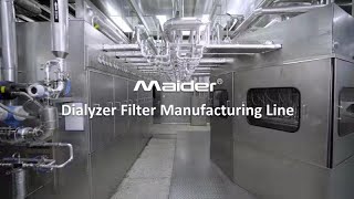 Maider Dialyzer Filter Manufacturing Line [upl. by Adelaida946]