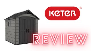 Keter Premier 75 Shed Review and Walkaround [upl. by Anaila]