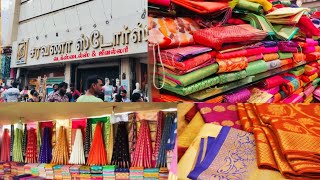 TNagar sarvana stores Diwali sarees collections 💥 New trending [upl. by Sorilda]