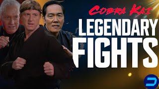 Cobra Kai The Best 20 Fights Leading Up to Season 6 [upl. by Irtimid608]