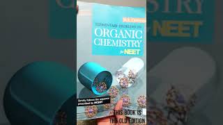 MS Chouhan for Organic Chemistry  Chemistry Book for or NEET Preparation  Shorts [upl. by Ardnassela]