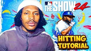 MLB The Show 24 Hitting Tips amp Tricks [upl. by Onateyac]