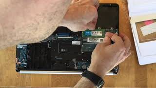 How to Upgrade Memory in HP Laptop without User Removable Battery DDR42400 SODIMM  HP 14df0013cl [upl. by Gillie]