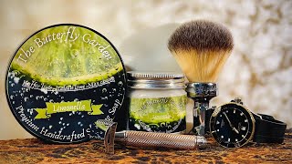 TBG Limonella Shaving Soap amp Aftershave Gel Vlog151DiwasShaves [upl. by Kola]