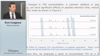 Using UPLC for HPLCBased Large Molecule Applications Transferring Legacy Peptide Maps [upl. by Hinckley]