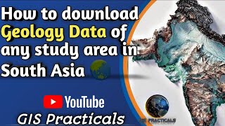 How to download Geology Data of any study area in 5 minutes  GISPracticals [upl. by Moazami]