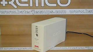 APC Back UPS CS 500wmv [upl. by Zipporah]