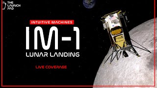 LIVE NASA IM1 Lunar Landing [upl. by Robinetta]