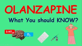 Olanzapine  8 FACTS You should Know before Use [upl. by Aleak]