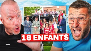 On réagit à la plus grosse famille dEurope 18 enfants [upl. by Wernsman]