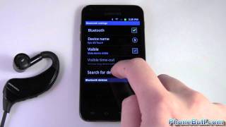 How To Pair Bluetooth On Android [upl. by Limhaj]