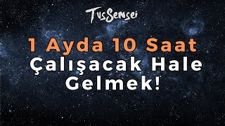 1 Ayda 10 Saat Ders Çalışacak Hale Gelmek [upl. by Nylzzaj810]