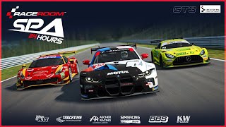 RaceRoom Ranked Event  Spa 24H 2023 [upl. by Adnohsar]