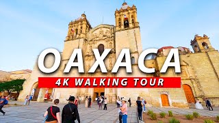 Oaxaca City Walking Tour 4K 60FPS  Colors of Mexico [upl. by Melamie158]