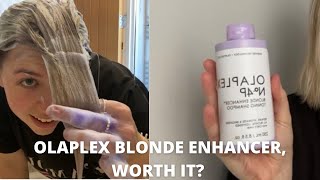 Olaplex Blonde enhancing shampoo Worth the hype [upl. by Fulmis790]