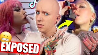 Terrible Piercing Studio EXPOSED  New TikTok Piercing Fails 29  Roly [upl. by Burleigh]